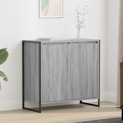 Seitenschrank Graues Sonoma 79 x 36 x 75 cm Holzwerkstoff