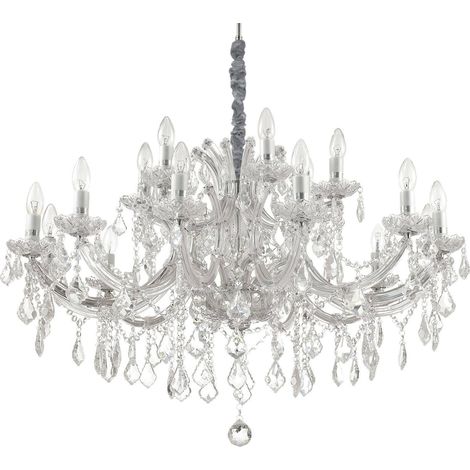 Ideal Lux Napoleon - Luminaire suspendu Chrome (1/2)