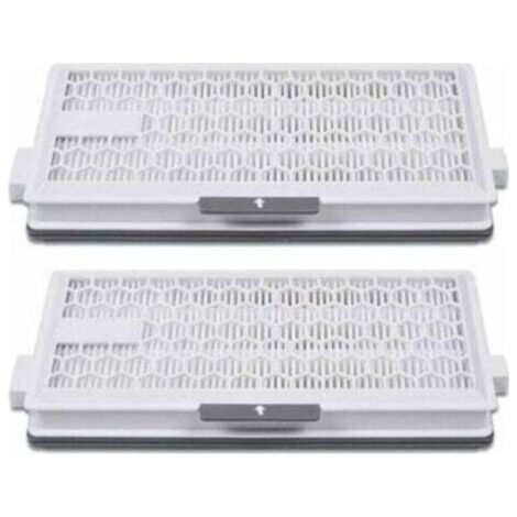 2er-Pack Airclean Plus 50 HEPA-Filter für Miele Complete C3 Powerline Staubsauger, S8340, Air Clean SF-HA 50 für Complete C2 C3 Compact C1 C2-2, 2er-Pack Ersatzteile (1/4)