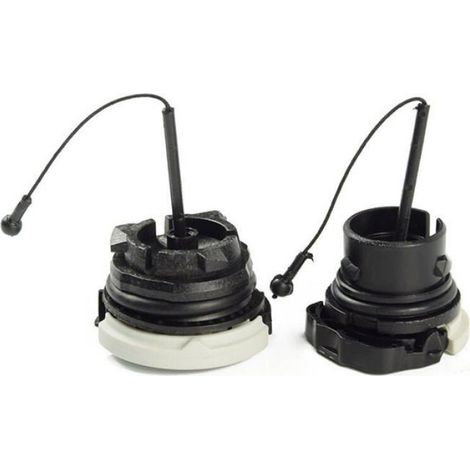 Bouchon D Huile - Pour Tronçonneuses Stihl MS181 MS192 MS192T MS200 MS210 MS211 MS230 MS240 MS250 MS260 MS340 MS360 MS380 MS381 HT100 HT101 HT130 HT131 - 2 Pièces (1/4)