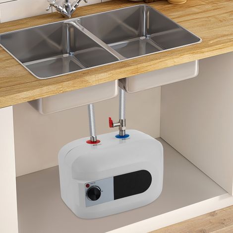 Warmwasserspeicher 1500W 6L Untertisch Boiler Küche Druckfest Wasserboiler