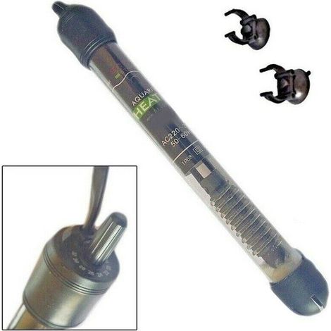 TERMOSTATO RISCALDATORE PER ACQUARIO REGOLATORE TEMPERATURA 75W AD IMMERSIONE