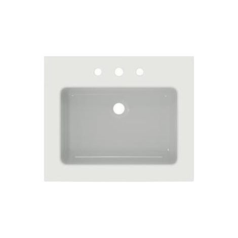 IS Möbelwaschtisch Extra 3 Hl. m.Ül. 610x510x150mm Weiß mit IdealPlus (1/5)