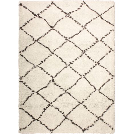 VIVARAISE - Tapis d'intérieur Vivaraise Casablanca en Polypropylène - Motifs berbères, 160 x 230 cm