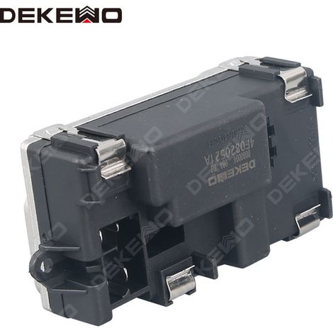 Compatible avec le module de contrôle de vitesse de résistance du ventilateur Audi A6L 4F0820521A 4F0910521 (1/4)