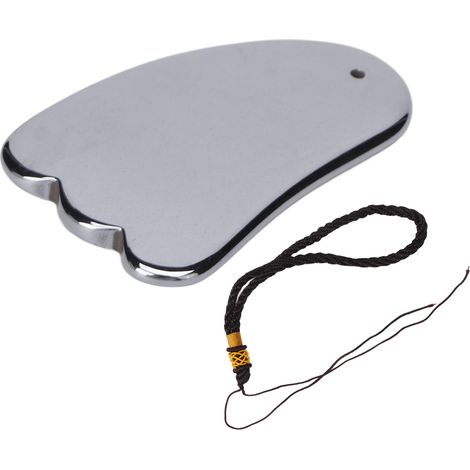 Tableau de raclage Terahertz anti-douleur, outil de massage facial pour éliminer les toxines, avec cordon de suspension (1/5)