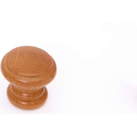 Pomolo rigato noce diametro 40 mm