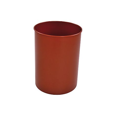 Papelera  acero  redonda  capacidad 30 l  H x Ø 470 x 335 mm
