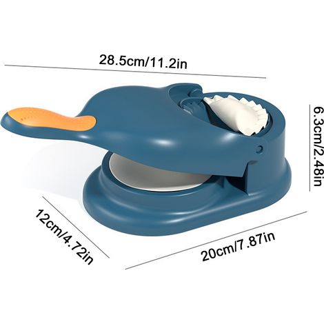 Machine à raviolis 2 en 1, pratique et facile à utiliser pour la maison. Moule à raviolis inclus. (1/5)