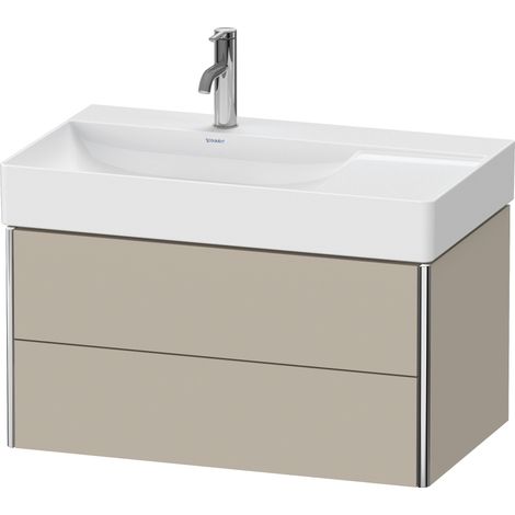 Duravit XSquare mueble de baño de pared 78,4x46,0 cm, 2 cajones, (1/5)
