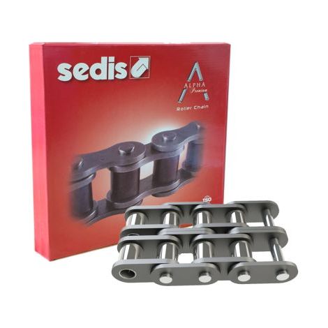 Chaîne à rouleaux Sedis 06B-2 en Acier au carbone, longueur 5 m, Alpha Premium, longueur 23.8 mm ISO 606 (DIN 8187), pas(Prix pour 1 )