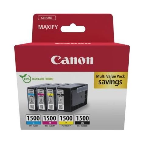 Canon PGI-1500XL Cartouche d'encre Noir haute capacité (1/3)