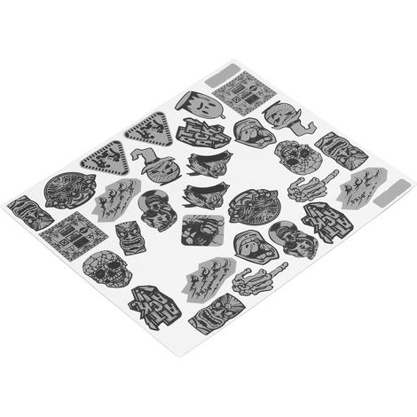 Lot de 35 autocollants réfléchissants étanches pour casque, vélo et moto, pour une sécurité optimale de nuit. (1/5)