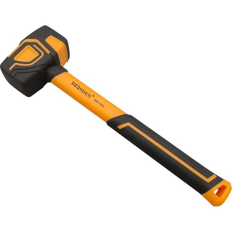 Marteau en Caoutchouc, 350g, tête pleine ergonomique (1/5)