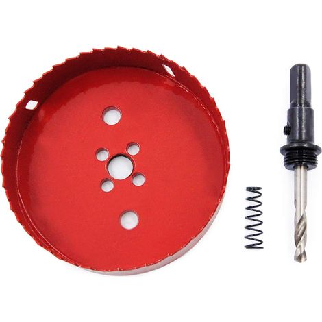 Scie-cloche bi-métal avec mandrin pour bois et métal 125 mm MOONSTARS (1/4)