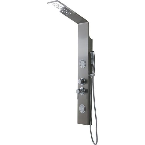 Pannello Doccia Con Getti Idromassaggio Design Rotondo