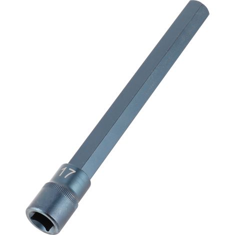 Douille à choc H17 en acier allié S2, six pans, pour clé à choc pneumatique et électrique, outil anticorrosion, embout de vissage robuste (1/5)