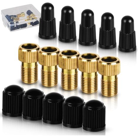 Adaptateur de Pompe à Vélo, Adaptateur de Valve de Vélo DV AV SV, Velo Pompe Valve Connecteurs, Adaptateurs d'aiguille de Pompe à Bille/Pompe à air/Compresseur (1/5)