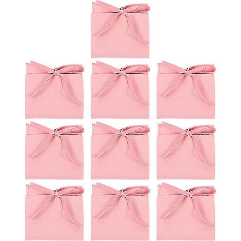 10 sacs cadeaux en flanelle (1/3)