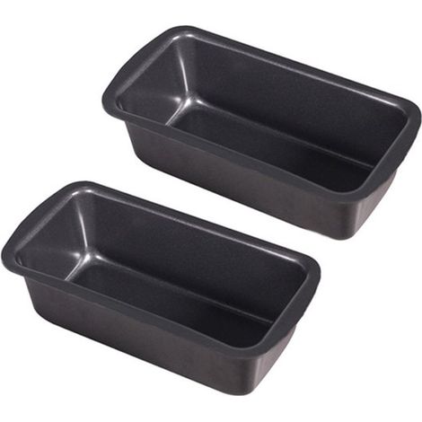 Teglia da forno in 2 pezzi per pane, tortiera, teglia per torte, teglia per pane, tortiera antiaderente per cuocere polpettone, pane dolce o salato, torte o (1/5)