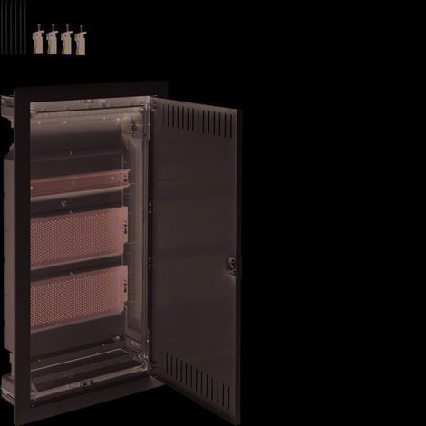 Tableau électrique Hager Volta 3 rangées 1 rail DIN