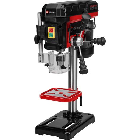Einhell Säulenbohrmaschine TC-BD 450 (450 W, bis 2650 U/min, 5 Stufen, max. Bohrtiefe 50 mm, einstellbarer Tiefenanschlag, neig-/dreh- und höhenverstellbarer Bohrtisch) (1/5)