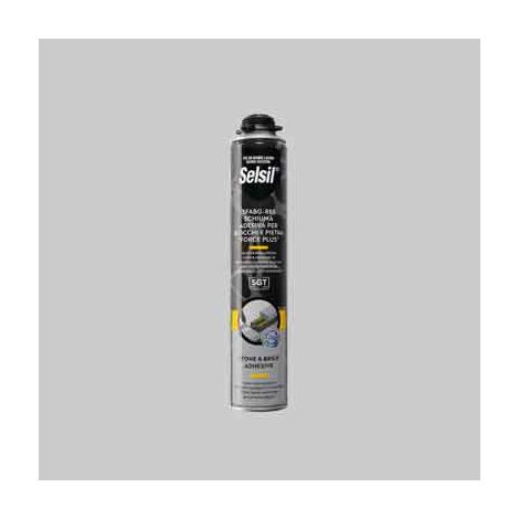 'SCHIUMA POLIURETANICA ADESIVA ''FORCE PLUS'' ml 750 - per pistola Q.TA 12' ml 750 - per pistola