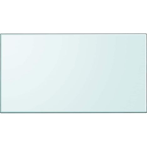 vidaXL Dessus de table rectangulaire en verre trempé 1200 x 650 mm (1/4)