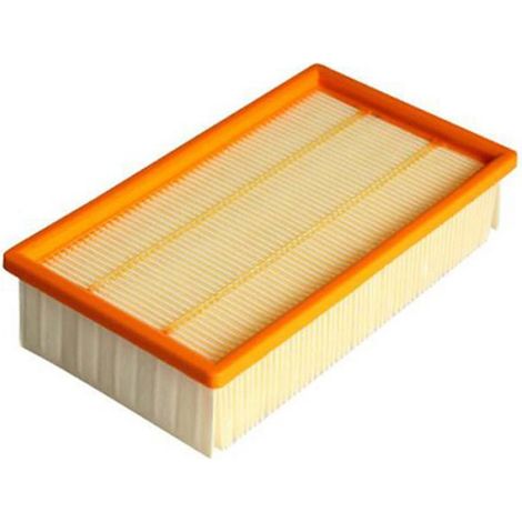 Filtre à Air - pour Aspirateur Sans Sac Karcher NT25/1 NT35/1 NT45/1 NT55/1 NT361 ECO NT561 ECO NT611 ECO - 240 x 140 x 55 mm - 1 Pièce (1/4)