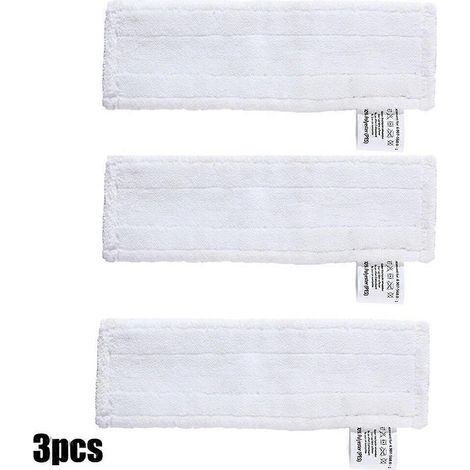 Lot de 3 lingettes de rechange pour nettoyeur vapeur Karcher Easyfix SC1, SC2, SC3, SC4 et SC5. Accessoires de nettoyage pour balayeuse. (1/2)
