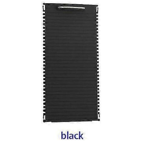 Cache de console centrale pour Mercedes-Benz Classe C W204 W212 S212 S204 Classe E - Porte-gobelets, rideau enroulable, fermeture éclair de commande intermédiaire - Boîte à gants - Noir (1/4)