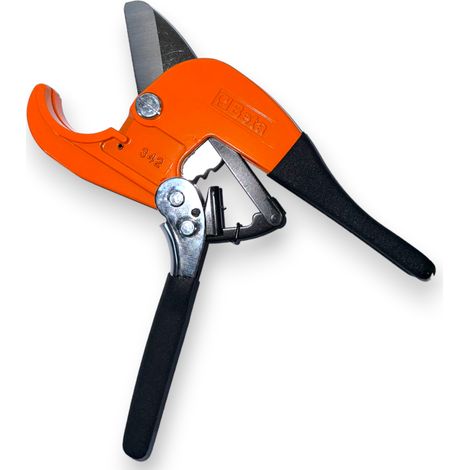Forbice cesoia a cricchetto per tubi in pvc BETA 342