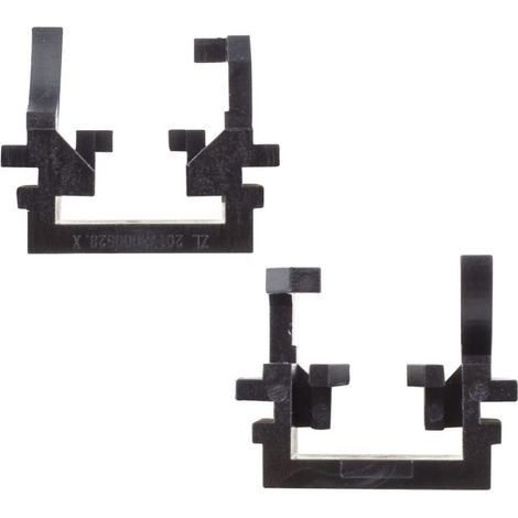 2er-Set Adapter für H1-LED-Lampen für Ford Fiesta, Ford Focus, Ford Mondeo – für Fernlicht