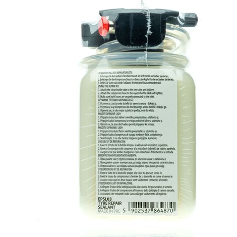 Liquide préventif pour pneus EPSL03 400 ml - Flacon de recharge (1/5)