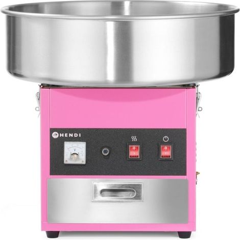 Machine à barbe à papa électrique sans couvercle, diamètre 52 cm, 1200 W - Hendi 282731