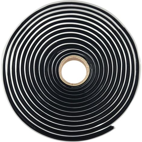 Ruban Butyle Sealant Tape, 10 mm x 4m Ruban d'étanchéité en caoutchouc étanche à l'eau pour les fuites, automobile camion fenêtre porte RV réparation pare-brise phares toit mastic (1/5)