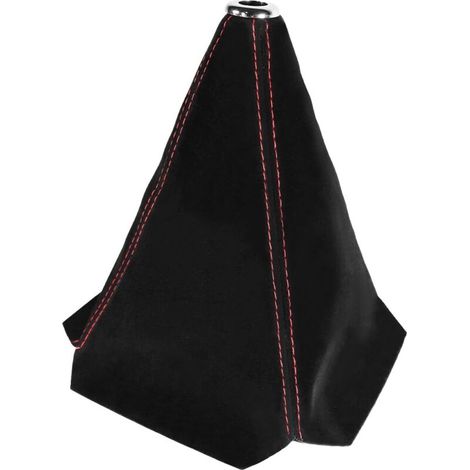 Housse Levier De Vitesse - Cuir Pu Et Suédé - Universelle Pour Voiture Suv Camion - 27 X 23 Cm - 1 Pièce (1/5)