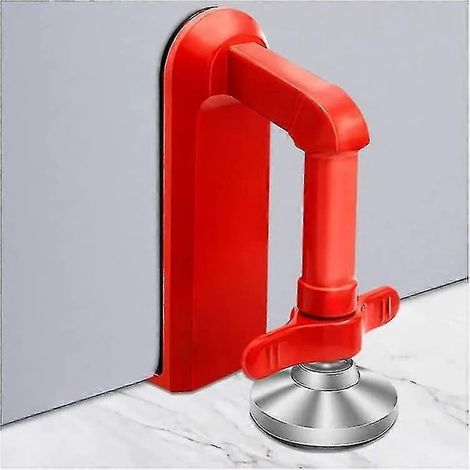 Bloqueur de porte antivol portable, verrou de sécurité pour porte d'hôtel ou d'appartement, porte renforcée (1/5)