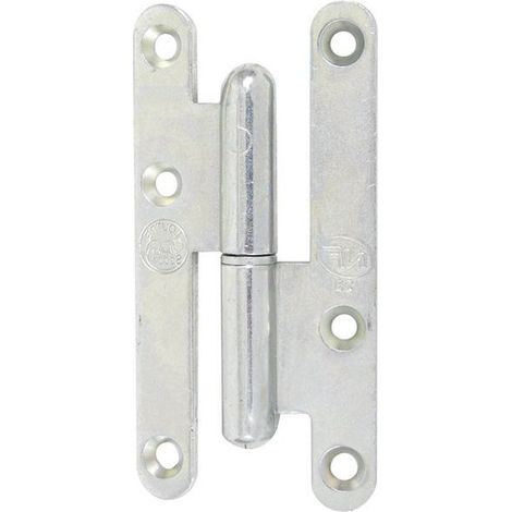 Piantone a destra con estremità rotonde - senso destro - 140x60 - Zama bianca