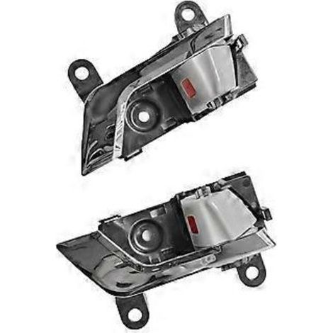 Linker und rechter Türgriff innen (1 Paar) für Toyota Highlander 2008-2013, Teilenummern 69205-20210 und 69206-20210-C0, Chrom. (1/5)