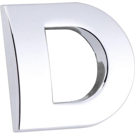 métalliques adhésifs pour voiture lettres argentées faciles (1/5)