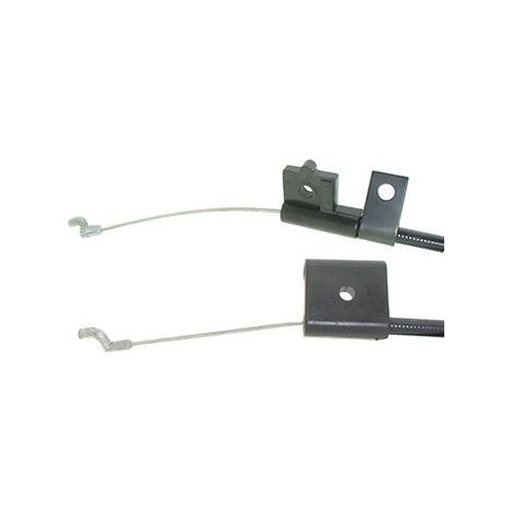 Cable de freno de motor adaptable Murray con funda de plástico. Reemplaza origen: 43749, 42363 - Longitud del cable: 1384 mm.