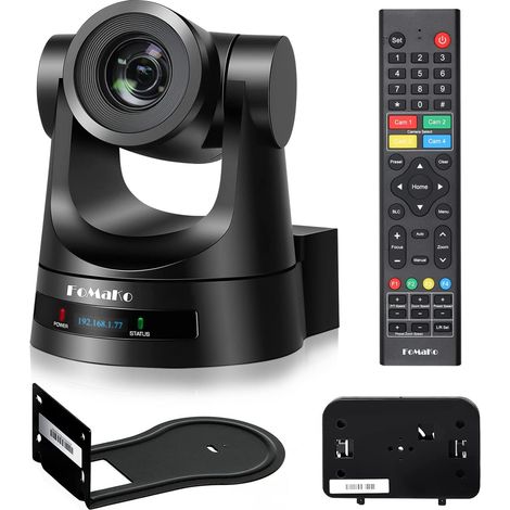 Caméra PTZ FoMaKo HDMI 30x Zoom optique 3G-SDI Caméra de diffusion en direct IP, prise en charge PoE, caméra PTZ HDMI pour les événements éducatifs de (1/5)
