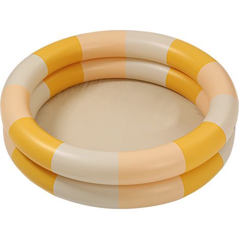Niedliches aufblasbares Familien-Babybecken im Retro-Stil, Becken mit dicker Wasserschicht (1/5)