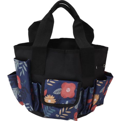 Werkzeugtasche aus Oxford-Gewebe mit großem Fassungsvermögen und verstellbarem Schultergurt für Gartenarbeit und Blumenarrangements