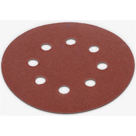 Lot de 5 disques abrasifs 125 mm Kreator Grain 120 (1/2)