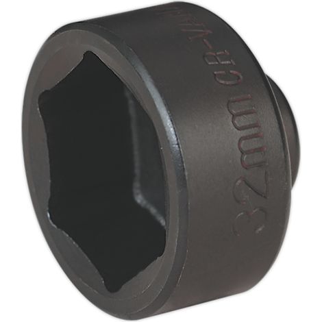Sealey Low Profile Oil Filter Socket 3/8""Sq Drive 32mm SX113 (1/2)