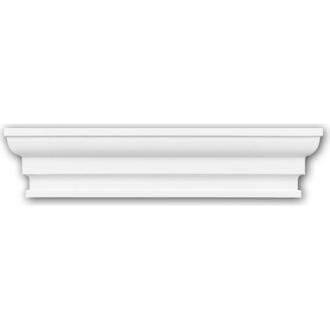 Byblos revestimiento para estantería 155004 Profhome Elemento decorativo estilo Neoclasicismo blanco