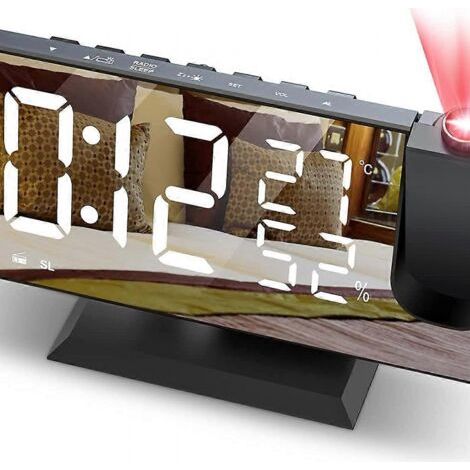 Réveil électronique silencieux et créatif pour étudiants avec horloge à quartz lumineuse (1/2)