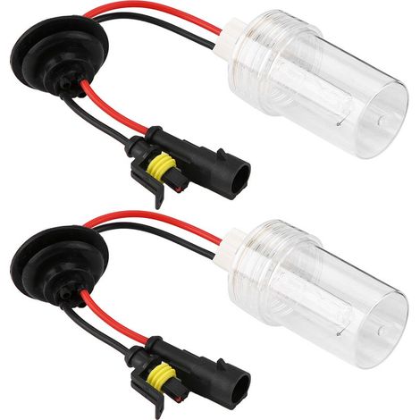 Ampoules Xénon H1 6000K 100W Haute Luminosité, lot de 2 pièces pour remplacement de phares de voiture (1/5)